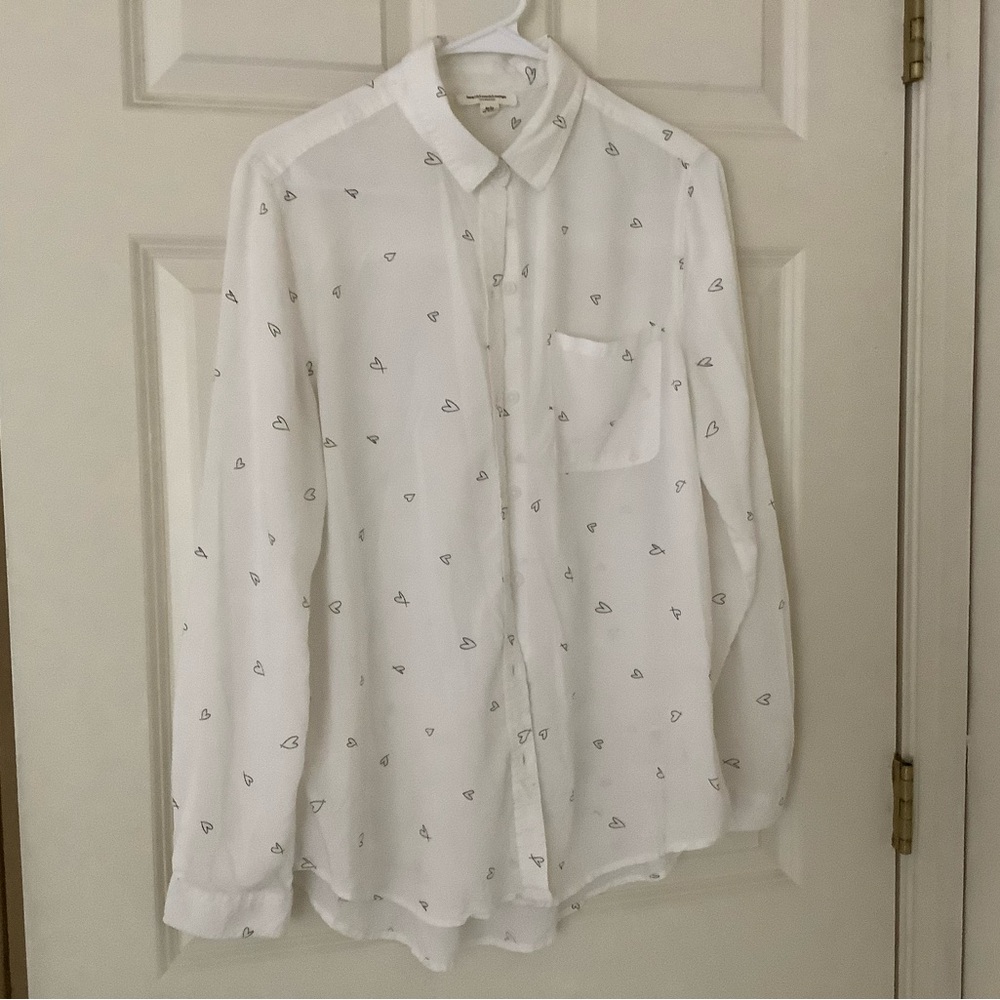 Beachlunchlounge White Button Down Shirt